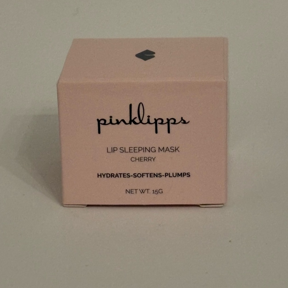 Pinklipps Lip Sleeping Mask Cherry Hyaluronic Pink Red New In Box Full Size OS